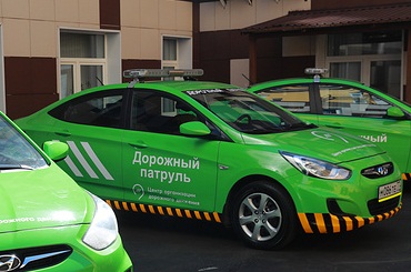 На московских улицах появились автомобили Дорожного патруля